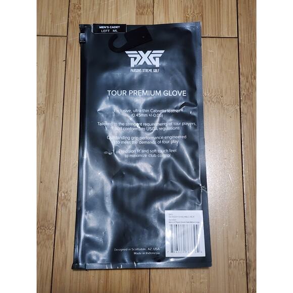 PXG Tour Premium Glove BLACK Mens LEFT Medium Large ML Cabretta Leather Cadet - Picture 3 of 3